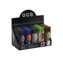 Isqueiro OCB Pequeno Recarregáveis Display com 25 Unidades