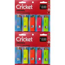 Isqueiro Original Cricket 10 Unidades