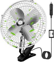 Isqueiro prateado inodoro de 10 polegadas com ventilador de carro 12V Isqueiro prateado inodoro de 10 polegadas com ventilador de carro 12V