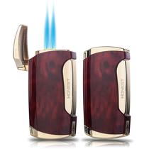 Isqueiro PROMISE Double Jet Flame (2 unidades marrons)
