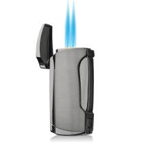 Isqueiro PROMISE Double Jet Flame (níquel preto) Isqueiro PROMISE Double Jet Flame (níquel preto)