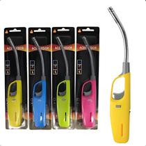 Isqueiro Recarregável Flexível Para Lareira e Churrasco