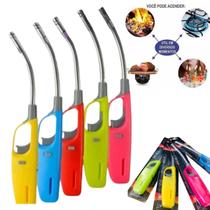 Isqueiro Recarregável Para Churrasco, Lareira e Forno