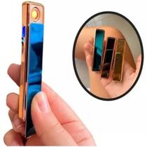 Isqueiro Recarregável USB Ecológico Sem Gás Design Moderno