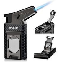 Isqueiro Scymigh All-in-One com cortador e perfurador de fibra de carbono