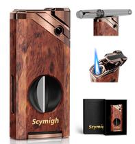 Isqueiro Scymigh All-in-One com porta-ferramentas à prova de vento