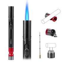 Isqueiro SOMGEM 5 em 1 Jet Flame com suporte de corte