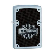 Isqueiro Zippo 24025 Classic Cromado Harley-Davidson Carbon Fiber Satin