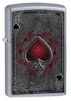 Isqueiro Zippo Ace of Spades Street Chrome 79476 Isqueiro Zippo Ace of Spades Street Chrome 79476