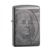 Isqueiro zippo currency dolar design