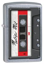 Isqueiro Zippo Fita Cassete Street Chrome 79479 Isqueiro Zippo Fita Cassete Street Chrome 79479