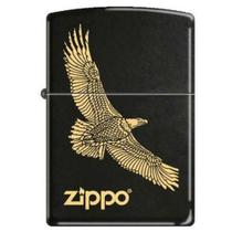 Isqueiro Zippo Flying Eagle Black Matte 7793 Isqueiro Zippo Flying Eagle Black Matte 7793