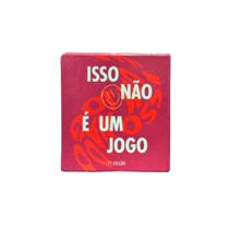 Isso não é um jogo- Jogo cartas de relacionamento Autoconhecimento