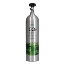 Ista cilindro co2 em aluminio para aquarios plantados 3 litros com registro i-599