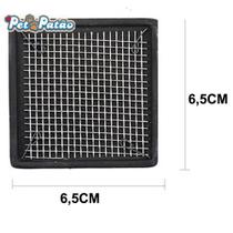 ISTA WATER PLANT CULTIVATION CERAMIC 6,5x6,5CM ( Placa base em cerâmica com Telado Inox ) - UN