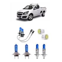 it Lâmpadas Super Branca 8500k H7 H1 H3 Pingo Gm Montana 2004 Á 2019 Farol Alto Baixo E Milha Todas