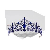 Itacazzo-cor azul Headwear nupcial, casamento Tiara, Deslumbrante, Atmosfera, Senhoras, Completo Itacazzo-cor azul Headwear nupcial, casamento Tiara, Deslumbrante, Atmosfera, Senhoras, Completo