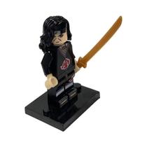 Itachi Uchiha - Boneco Bloco Montar Naruto (Compatível LEGO)
