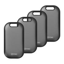 iTag - Rastreador - Airtag compatível com Buscar Apple - Chaveiro - (4 UN) - Gshield