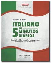 Italiano em 5 minutos diarios - acompanha cd rom