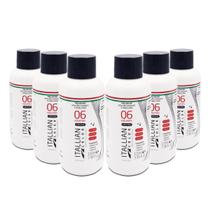 Itallian Color Emulsão Oxidante 06 Volumes 6x 100ml - Itallian Hairtech