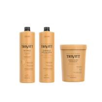 Itallian Trivitt Progressiva Lt + Shampoo 1 Lt + Mascara Kg Profissional