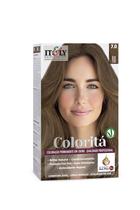 Itely Coloração Profissional Permanente em Creme Coloritá 7.0 Louro Médio