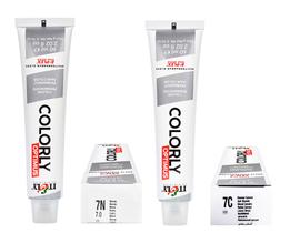 Itely Kit 5 Colorly 7N Louro Intenso + 7 Colorly 7C Louro Cinza