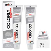 Itely Kit c/2 Tintas Colorly 7N Louro 60 ml Itely Kit c/2 Tintas Colorly 7N Louro 60 ml