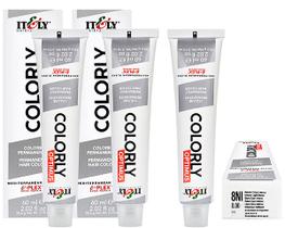 Itely Kit c/3 Tintas Colorly 8NI Louro Claro Intenso 60 ml