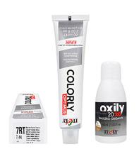 Itely Tinta Colorly 7RT Louro Cobre Ticiano 60g + Oxily 20 Volumes 60 ml Itely Tinta Colorly 7RT Louro Cobre Ticiano 60g + Oxily 20 Volumes 60 ml