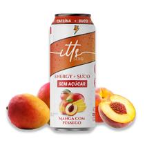 Itts sero energy suco manga com pesego s/acucar pack com 06 un 473ml Itts sero energy suco manga com pesego s/acucar pack com 06 un 473ml
