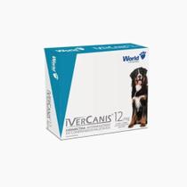 Ivercanis 12 mg com 4 comprimidos - World veterinária - word