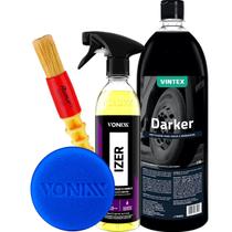 Izer 500ml Descontaminante Ferroso Limpa Rodas Vonixx Darker 1,5l Vonixx Pneu Pretinho Automotivo