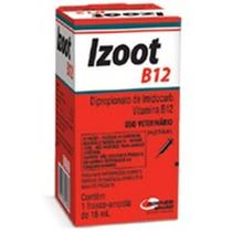 Izoot B12 Hemoparasiticida Frasco 15 ml Injetável Agener Pet - Agener União