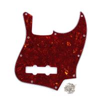 J Bass Pickguard FLEOR de 10 furos para 4 cordas americano/mexicano