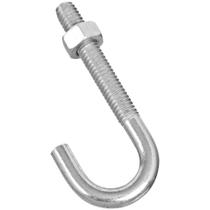 J Bolts National Hardware N232-918 2195 Zinco 8 mm x 7,6 cm