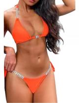 J15-J2401-Biquíni Bikini Bojo Fio Dental Pedraria Sexy P43