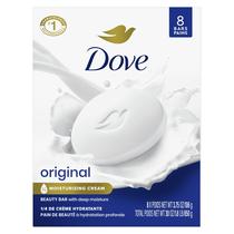 Jabón en Barra Dove Belleza Original 8x100g con 100mL Hidratante Jabón en Barra Dove Belleza Original 8x100g con 100mL Hidratante