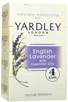 Jabón en Barra Yardley Lavanda Inglesa con Aceites Esenciales 480 g Jabón en Barra Yardley Lavanda Inglesa con Aceites Esenciales 480 g