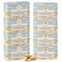 Jabón Natural Perfumado Wavertree & London Beach (8 Barras), Barras de Jabón Frances Triple Molienda de 200 g enriquecidas con Manteca de Karité - Barras de Aceite Vegetal Puro para Baño y Cuidado Corporal para Todo Tipo de Piel Jabón Natural Perfumado Wavertree & London Beach (8 Barras), Barras de Jabón Frances Triple Molienda de 200 g enriquecidas con Manteca de Karité - Barras de Aceite Vegetal Puro para Baño y Cuidado Corporal para Todo Tipo de Piel