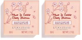 Jabón Perfumado Flor de Cerezo L'Occitane 96g Paquete de 2