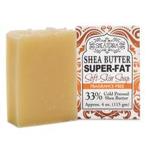Jabón Shea Terra Organics 33% Manteca de Karité Sin Fragancia