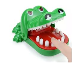 Jacaré Brinquedo Jogo Desafio Morde Dedo Crocodilo
