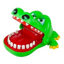 Jacaré Dentista Jogo Infantil Interativo de Apertar Dentes - Toy King