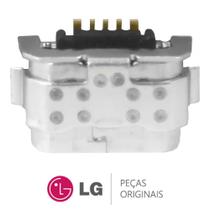 Jack / Conector Micro USB 5 Pinos Celular / Smartphone LG K9 LMX210BMW