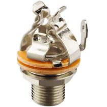 Jack Conector Mono Cromado Para Violão Aço Nylon Guitarra P10 Jack Conector Mono Cromado Para Violão Aço Nylon Guitarra P10