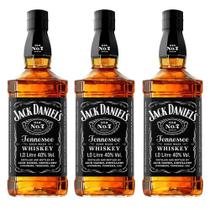 Jack Daniels Old No. 7 Tennessee Whiskey 1L 3 Unidades
