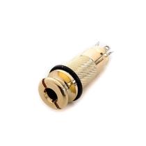 Jack de Conexão Stereo TC6-GD Cilíndrico Dourado Spirit Jack de Conexão Stereo TC6-GD Cilíndrico Dourado Spirit