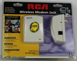 Jack de modem sem fio RCA RC930 compatível com identificador de chamadas Jack de modem sem fio RCA RC930 compatível com identificador de chamadas